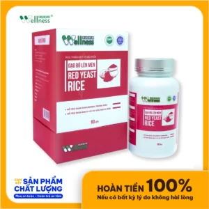 Gạo đỏ Lên Men Red Yeast Rice Hỗ Trợ Tim Mạch - 7Mart.vn