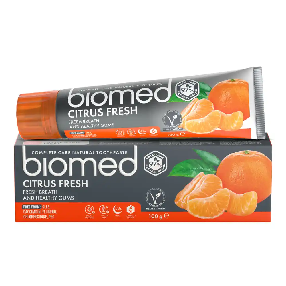 Kem đánh răng Biomed Citrus Fresh hơi thở thơm mát